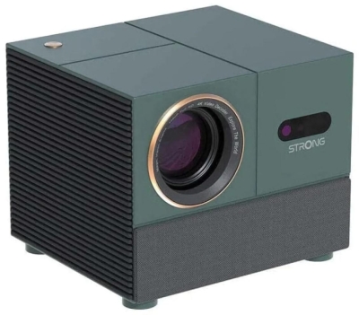(EU) Проектор Strong MIRA1 (300 ANSI лм, Full HD, LCD, Google TV), Чёрный