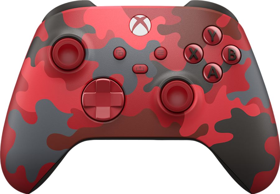 Геймпад Microsoft Xbox Series X|S Wireless Controller Daystrike Camo (красный камуфляж)