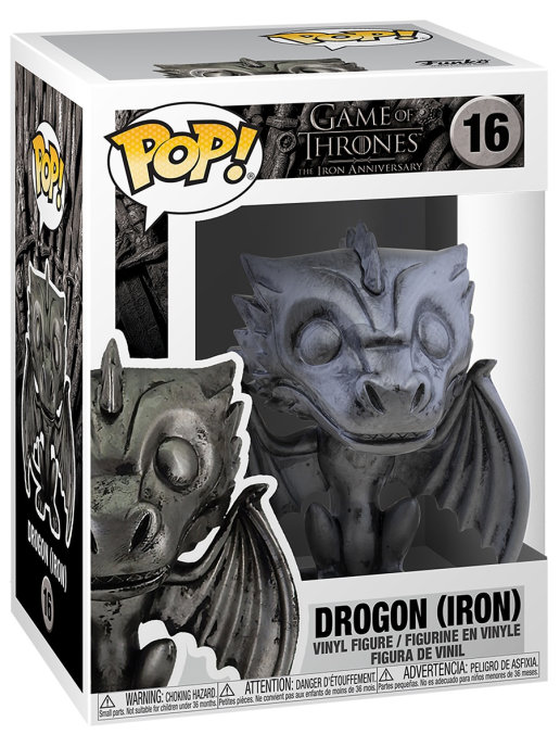 Фигурка Funko POP! Vinyl: TV: Game of Thrones: Drogon (Iron) (56794)