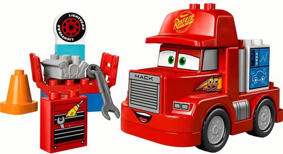 (EU) Конструктор LEGO Duplo Мак на гонках (10417)