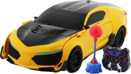 Радиоуправляемый робот JiaQi трансформер-боксер спортивная машина (TT687-S)