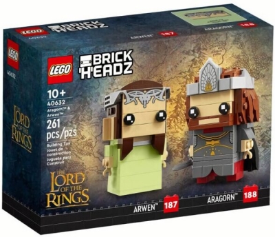 (EU) Конструктор LEGO BrickHeadz Арагорн и Арвен (40632)