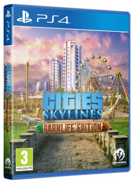 Игра Cities Skylines Parklife Edition (PS4, Русская Версия) Б/У