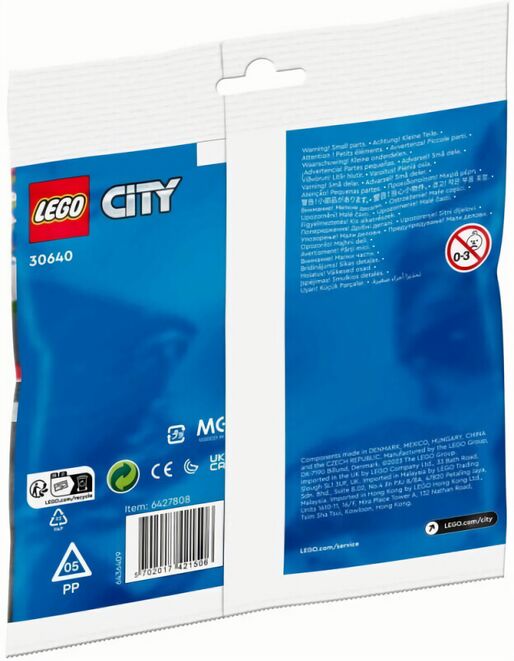 (EU) Конструктор LEGO City Гоночная машина (30640)