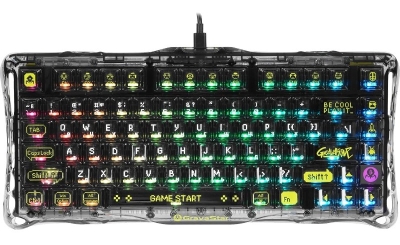 Клавиатура Gravastar Mercury K1 Pro BO BLK, Чёрная