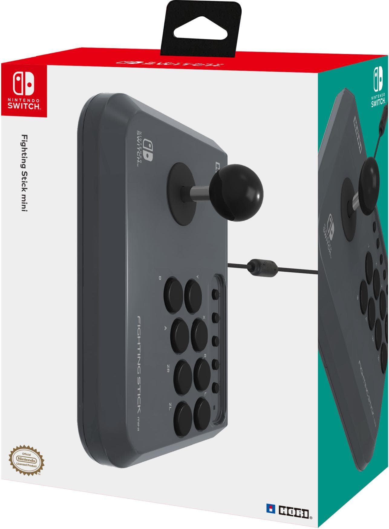 Аркадный стик HORI Fighting Stick Mini для Nintendo Switch