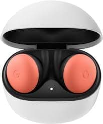 Беспроводные наушники Google Pixel Buds TWS Oh So Orange с зарядным футляром (оранжевые)