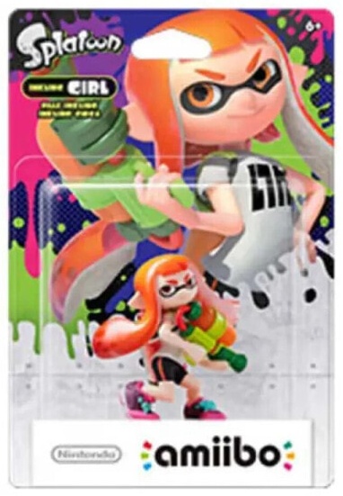 (EU) Интерактивная фигурка amiibo Инклинг-девочка (Splatoon Collection)