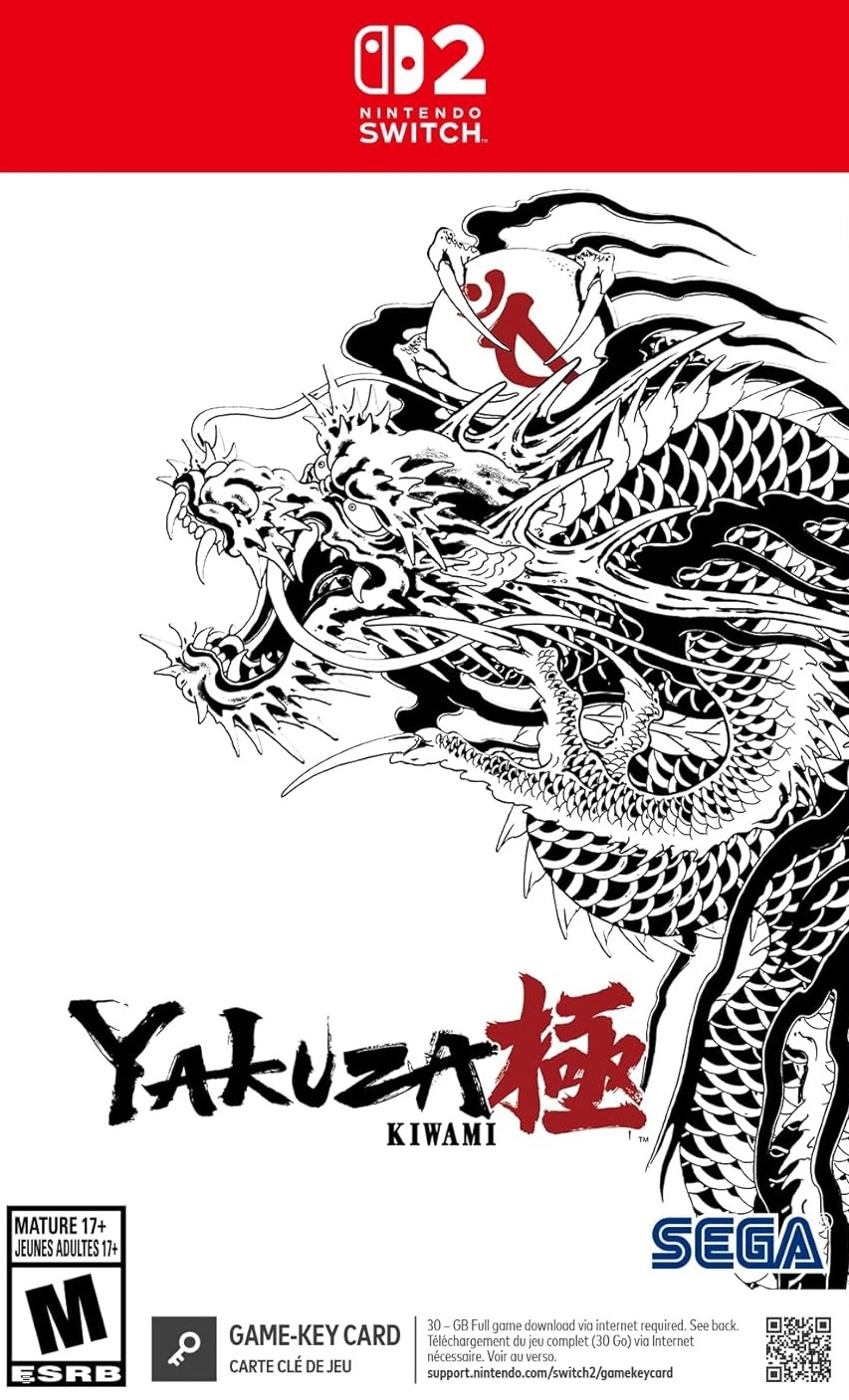Игра Yakuza Kiwami (Game-Key Card) (Nintendo Switch 2, русская версия)