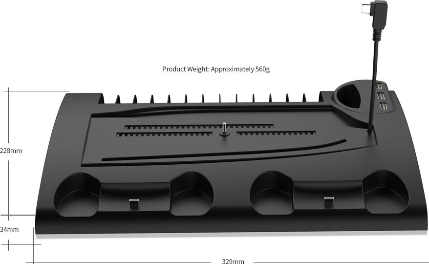 Многофункциональная док-станция DOBE для PS5 (TP5-3570)