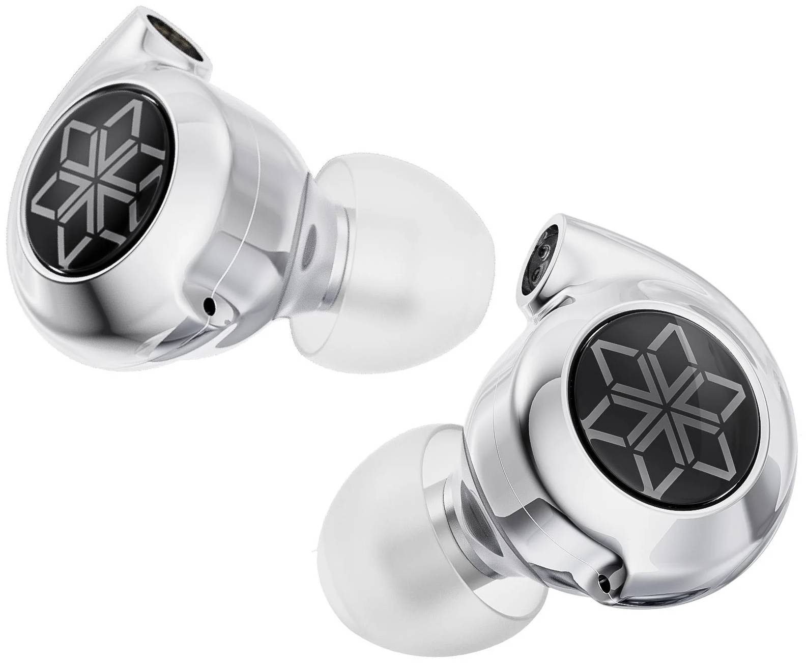 Проводные наушники с микрофоном FIIO FD11 MIC, Серебристые