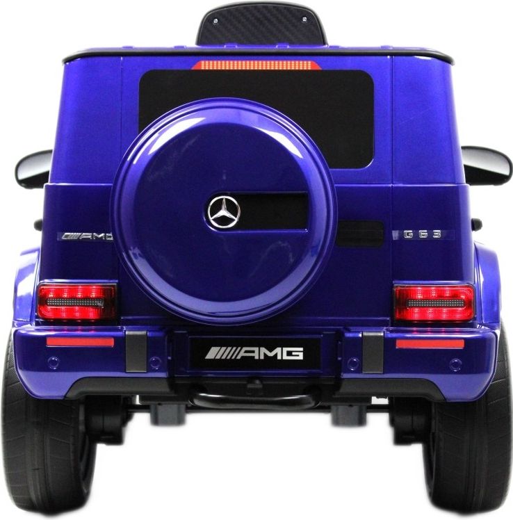 Детский электромобиль RiverToys Mercedes-Benz G63 4WD (K999KK) синий глянец