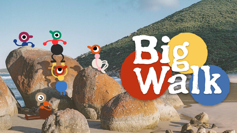 Big Walk — как работает кооператив на 12 игроков и кому подойдёт игра