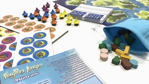 Настольная игра ZVEZDA Голубая лагуна (ZV-8773)