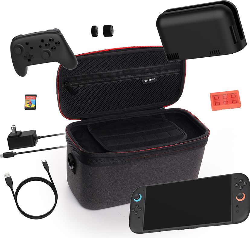 Защитный чехол DOBE для Nintendo Switch 2 (черный) (TNS-3175)