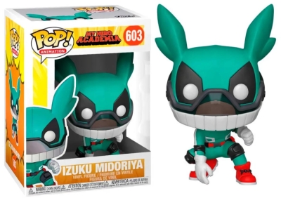 (EU) Фигурка Funko POP! + Animation: Izuku Midoriya (Deku) with Helmet (603).