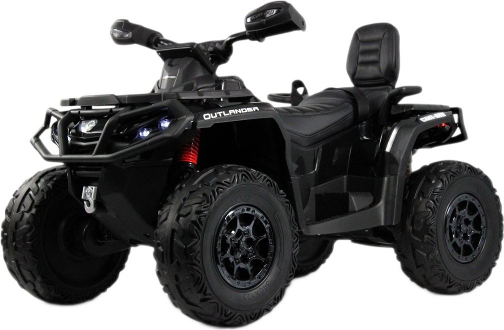 Детский электроквадроцикл RiverToys BRP Can-Am Outlander (Y888YY) черный