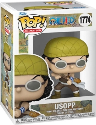 (EU) Фигурка Funko POP! Animation: One Piece Usopp with Rubber Band (1774)