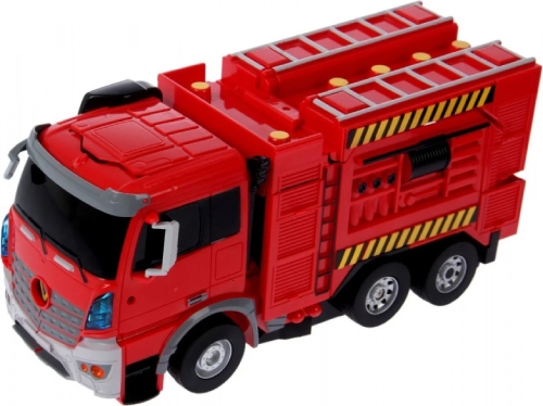 Радиоуправляемый робот JiaQi трансформер пожарная машина (JQ6608)