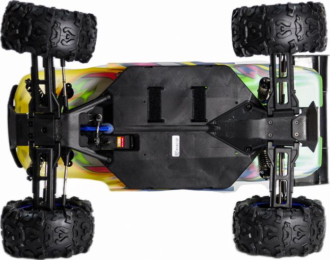 Радиоуправляемая трагги Remo Hobby EVO-R Brushless (красная) 4WD 2.4G 1/8 RTR (E664-003)
