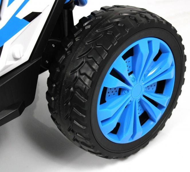 Детский электромобиль RiverToys F888FF-A 4WD синий