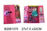 Кукла 29см с набором одежды, цвет в ассорт. 1905 в кор. в кор.2*18шт B2061375