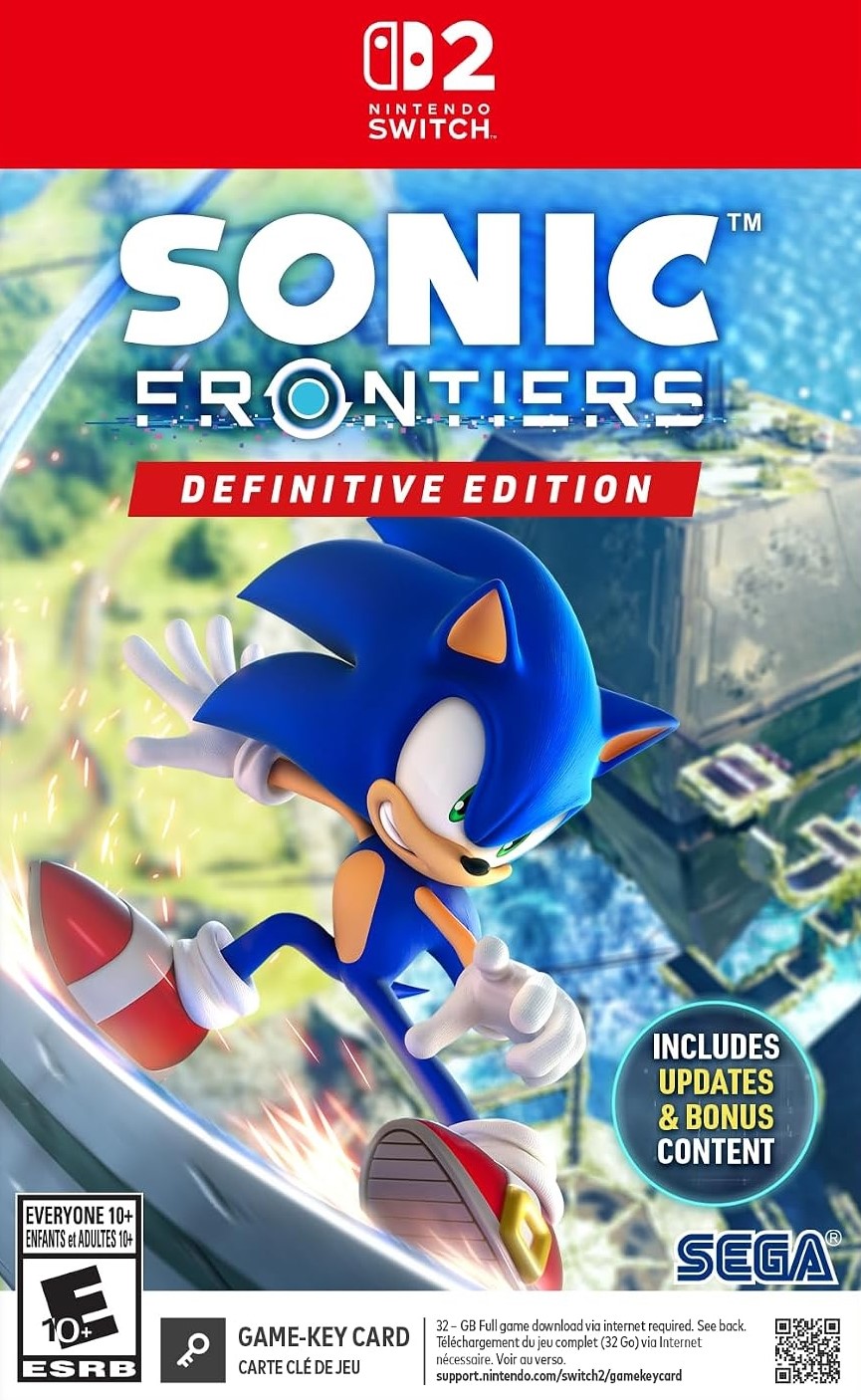 Игра Sonic Frontiers Definitive Edition (Nintendo Switch 2, русская версия)