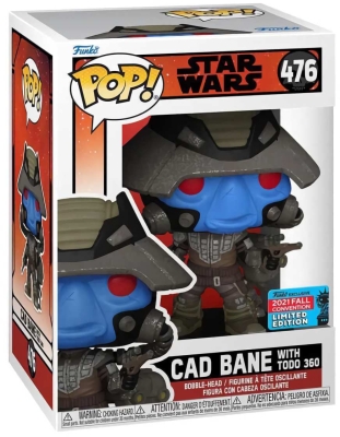 (EU) Фигурка Funko POP! Star Wars: Cad Bane with Todo 360 (476)