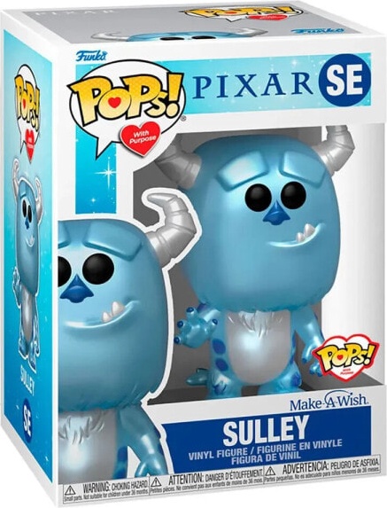 (EU) Фигурка Funko POP! Pops!: Sulley (Metallic) Make-A-Wish (SE)
