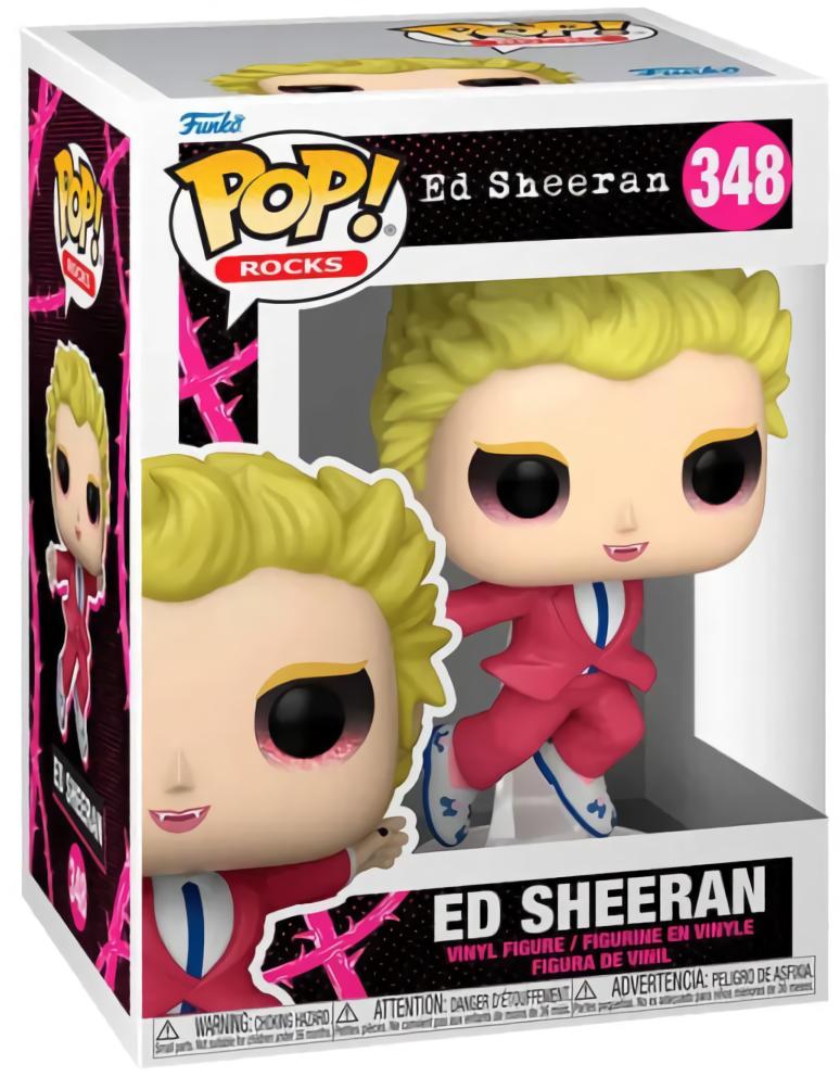 (EU) Фигурка Funko POP! Rocks: Ed Sheeran (Vampire) (348).