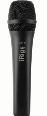 (EU) USB-микрофон IK Multimedia iRig Mic HD 2, конденсаторный, 24 бит/96 кГц