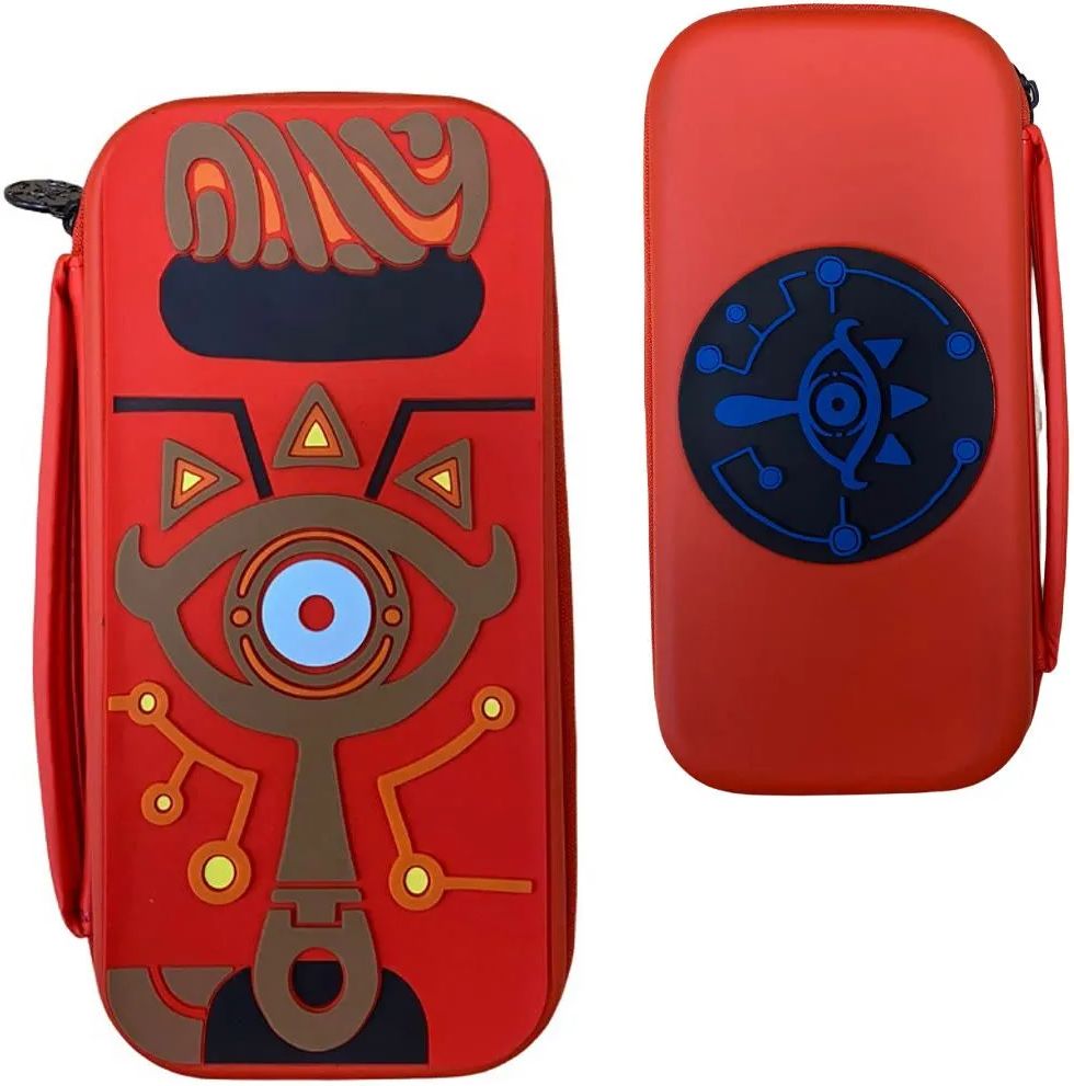 Чехол Nintendo Switch Carrying Case Zelda Sheikah Eye (красный)