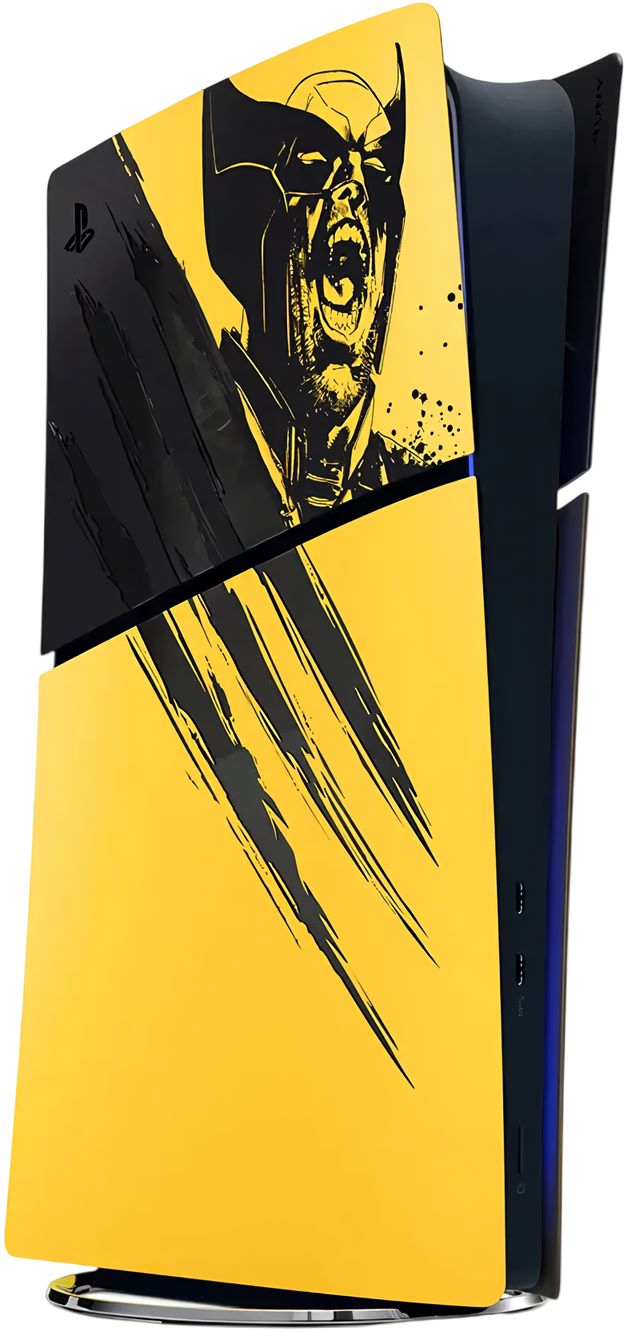 Игровая приставка Sony PlayStation 5 Slim Marvel's Wolverine Battle Yellow Limited Edition
