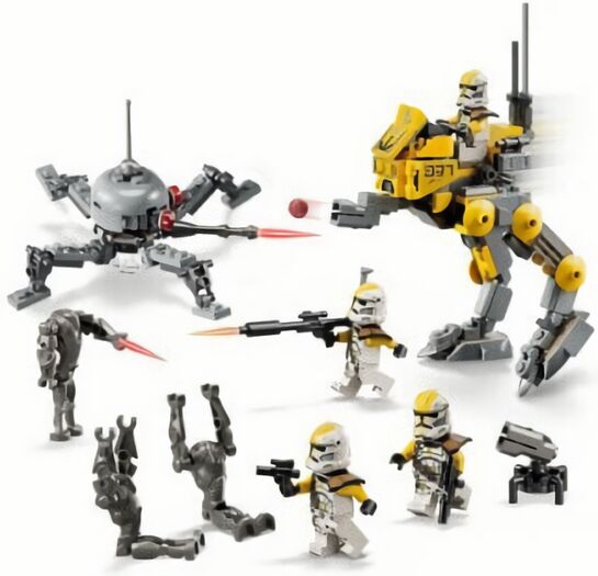 (EU) Конструктор LEGO Star Wars Боевой набор клонов 327-го звёздного корпуса (75431)