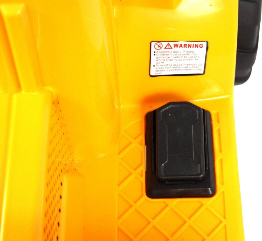 Детский электромобиль RiverToys трактор-погрузчик C004MC желтый