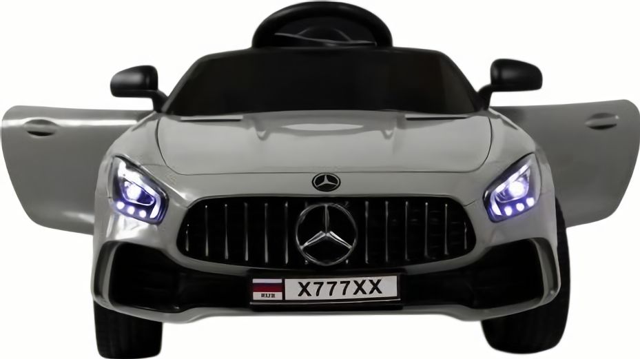 Детский электромобиль Mercedes-Benz AMG GT X777XX серый