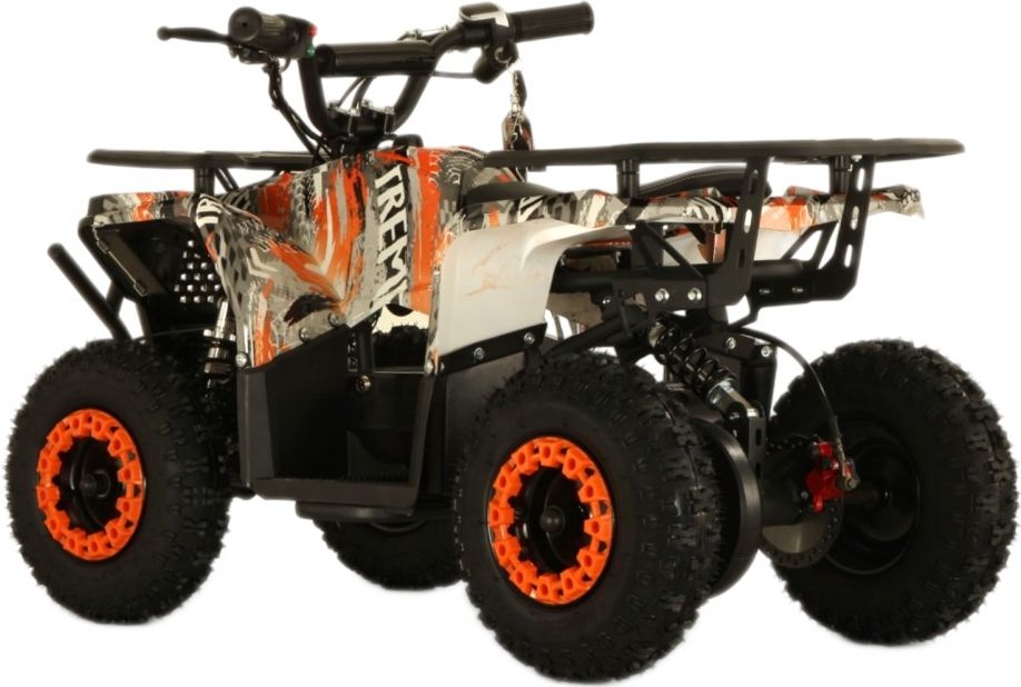 Детский электроквадроцикл RiverToys MIKA оранжевый