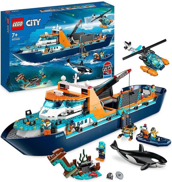 (EU) Конструктор LEGO City  Корабль «Исследователь Арктики» (60368)