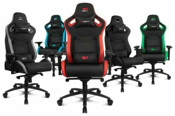 (EU) Игровое кресло DRIFT DR600BL, 269679086, Чёрное/Голубое