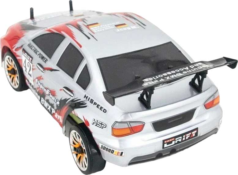 Радиоуправляемая модель НSP Flying Fish 2 BMW Drift Car 4WD (1к16) красная (94163-16302)