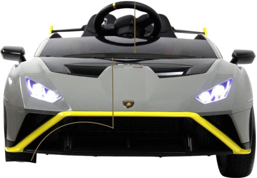 Детский электромобиль RiverToys Lamborghini Huracán STO (E888EE-GRAY) серый