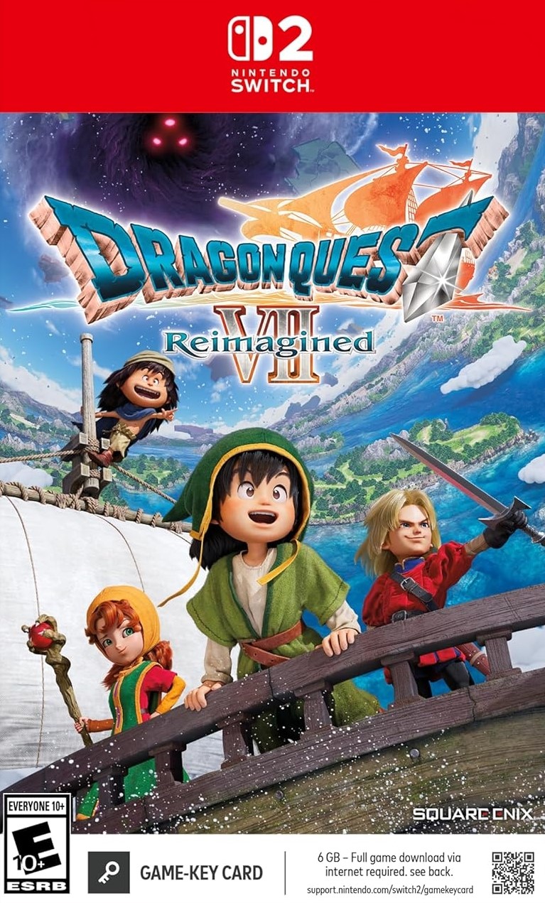 Игра Dragon Quest VII Reimagined (Game-Key Card) (Nintendo Switch 2)