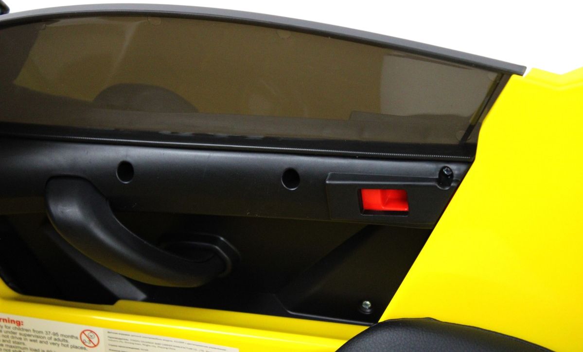 Детский электромобиль RiverToys Lamborghini Aventador SVJ (A111MP) желтый