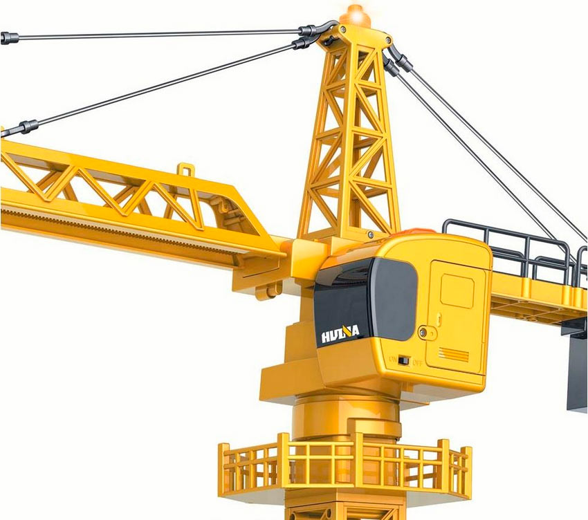 Радиоуправляемая модель Hui Na Toys  башенный кран  12CH (1к14) RTR (HN1585)