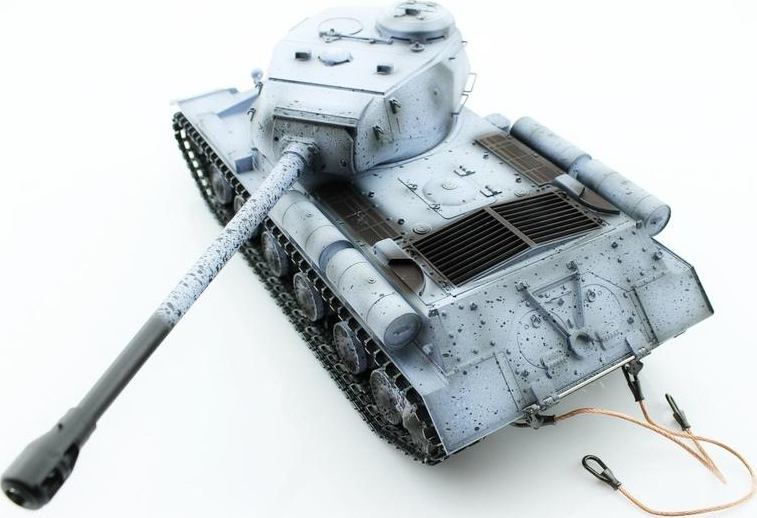 Радиоуправляемый танк Taigen 1к16 ИС-2 модель 1944, СССР зимний (TG3928-1S-BOX)