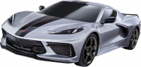 Радиоуправляемая модель туринг Traxxas 4-TEC 3.0 C8 Corvette 4WD RTR 1к10 TQi (TRA93054-4-SLVR)