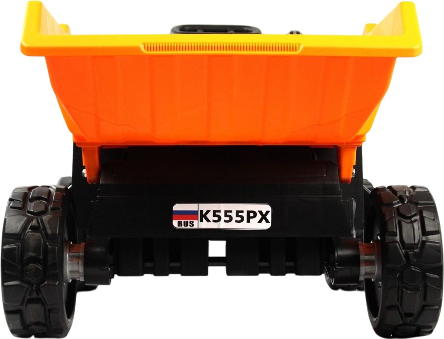 Детский электромобиль RiverToys K555PX оранжевый