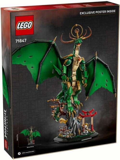 (EU) Конструктор LEGO Ninjago Дракон-хранитель (71847)