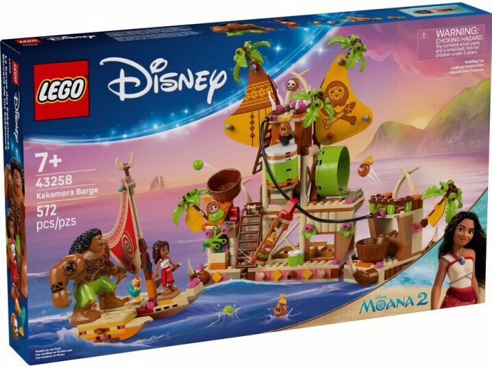 (EU) Конструктор LEGO Disney Моана2: Баржа "Какамора" (43258)