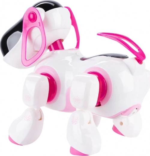 Радиоуправляемый робот собака Zhorya Киберпес Ки-Ки Розовый (ZYA-A3008-PINK)